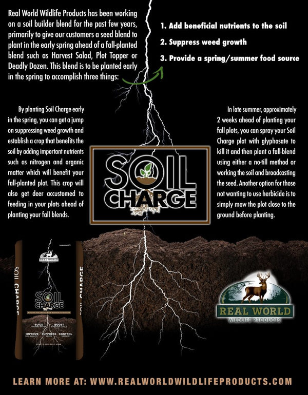 Food Plot Foundation Bundle – Soil Charge + Forage Oats